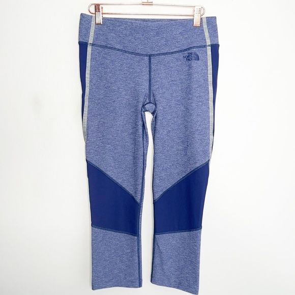 The North Face Pants - The North Face “Go Anywhere” Crop Leggings Athletic Hiking Outdoor Blue Size M